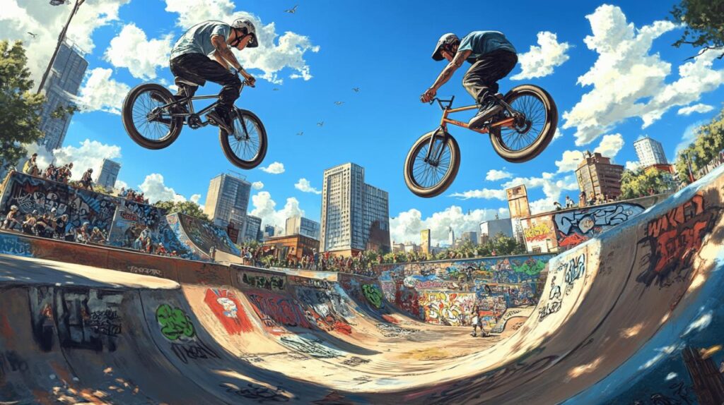Les 4 titans de l’Action : Perrin, Barraco, Hoffmann et Kyle s’affrontent au BMX Masters